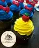 Cupcake de Chocolate com cobertura de Chantilly com Decoração Branca de Neve - Essence Candy