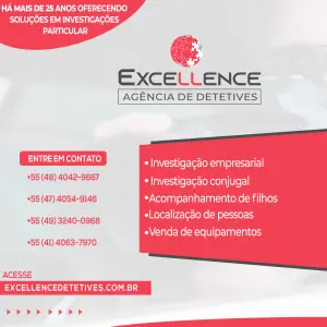 Detetive Excellence Roubos em Balneário Camboriú  - SC