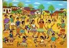 Rosangela borges tema frevo carnaval medida 30x40
