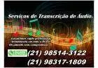 Transcrição de Áudio e Vídeo
