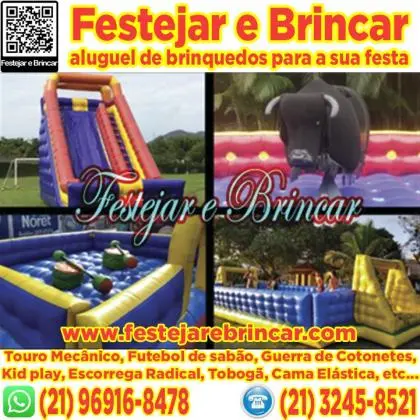 Aluguel de Brinquedos para Eventos Festejar e Brincar