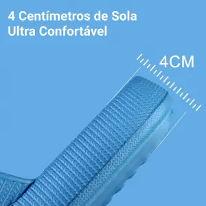Chinelo Ortopédico Antiderrapante Ergonômico