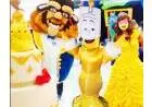 Bela e A Fera Cover Personagens Vivos Turma Festas Infantil