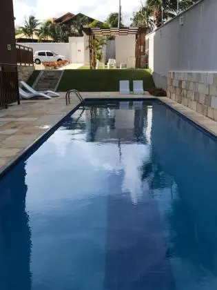 Apartamento mobiliado com vista mar