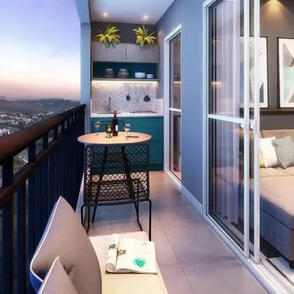 Apartamento com área de lazer em Mogi Mirim