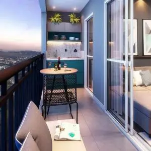 Apartamento com área de lazer em Mogi Mirim