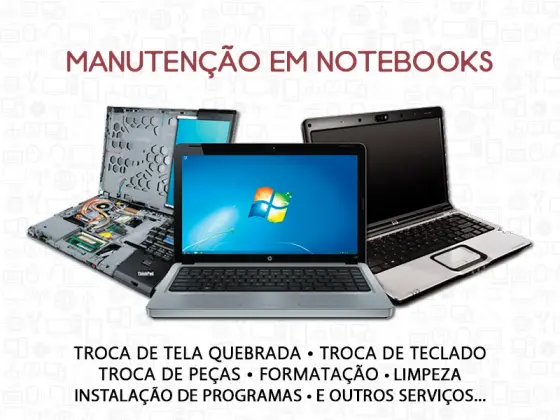 Assistência Técnica Especializada Notebook e CPU em Londrina