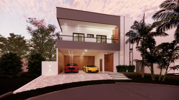 Excelente casa de alto padrão em condomínio fechado em Florianópolis/Campeche