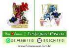 Páscoa MG Cesta de páscoa Floricultura entrega cesta de pascoa em várias cidades MG Brasil