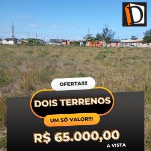 Vendo 2 terrenos em Balneário Arroio do Silva na Praia da Caçamba/SC