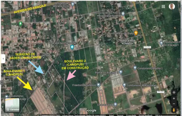 Terreno de 15.000 m2 no Araçaji
