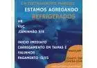 AGREGA-SE VEÍCULOS CARGA SECA E REFRIGERADA