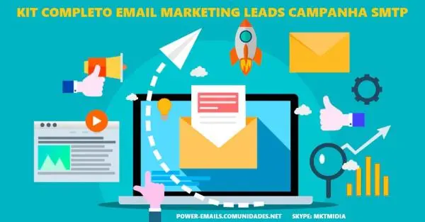 Kit Email Marketing Leads Envios Smtp Free