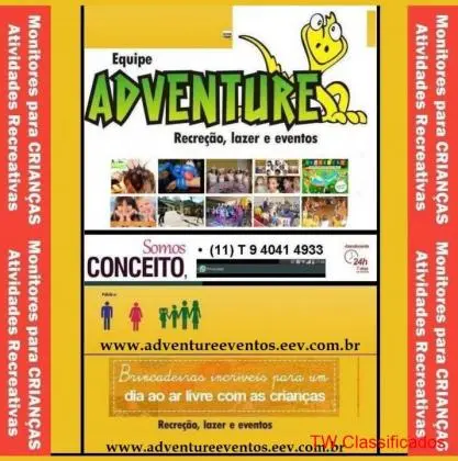 Organizacao animacao recreacao infantil cidade jardim