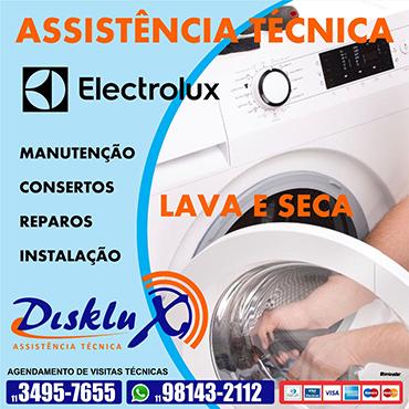 Assistência para lavadora de roupas da Electrolux