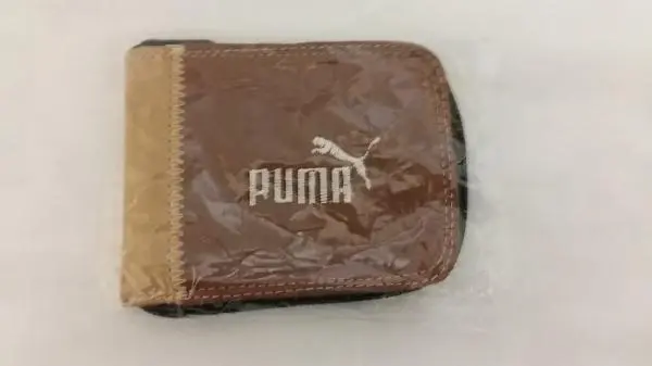 Carteira de Dinheiro Simples Logo da Puma - Loja Eletrovendas