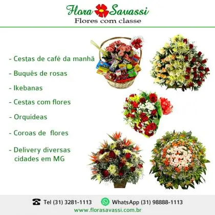 Coroa de Flores para floricultura entrega coroas velório e cemitérios Nova Lima, Belo Horizonte