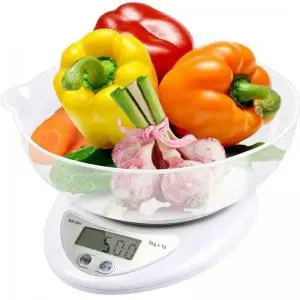 Balança Digital Eletrônica com Display LCD de Cozinha Bmax pesa 5 kilos - Loja Eletrovendas