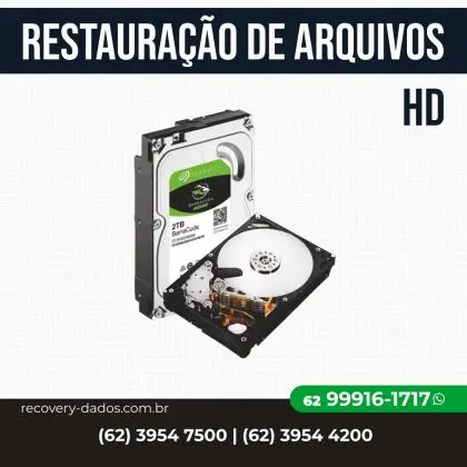 RECUPERAÇÃO DE HD GOIANIA, RECOVERY DADOS, RECUPERAÇÃO DE ARQUIVOS
