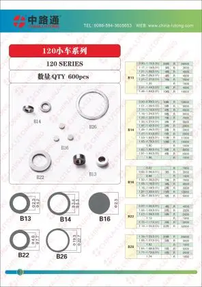 Common Rail Injector Solenoid Valve Spring Gap Adjustment Washer-fit for Common rail shims COMMINS s