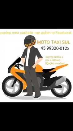 A A moto táxi e moto frete
