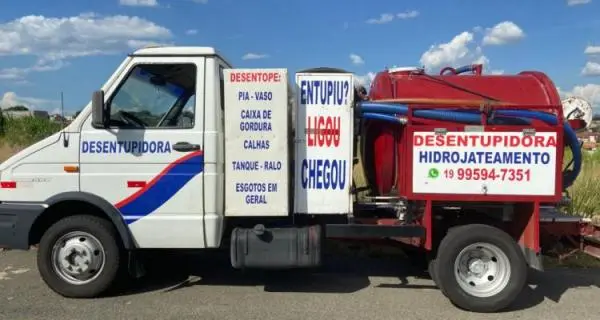 DESENTUPIDORA DE ESGOTO EM CAMPINAS