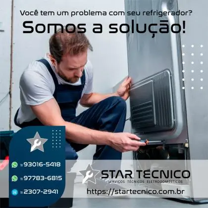 Manutenção de Eletrodomésticos - Star Técnico