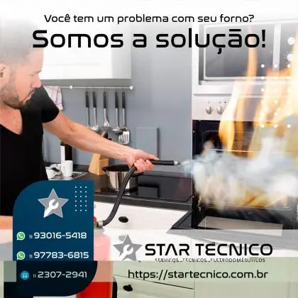 Manutenção em Cooktop - Star Técnico