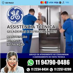 Manutenção Refrigerador GE - Chácara São João