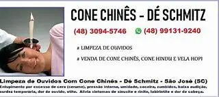 Venda de cone chinês (cone hindu) para limpeza dos ouvidos - Fabricação própria artesanal