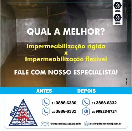 Impermeabilização de Reservatório - Petrópolis