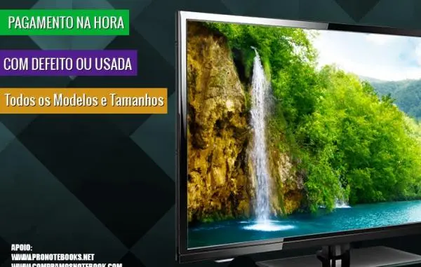 Compramos TV led e Lcd em Porto Alegre