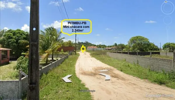 PITIMBU-PB/BRASIL - TERRENOS FINANCIADOS NA PRAIA DE PONTA DE COQUEIRO