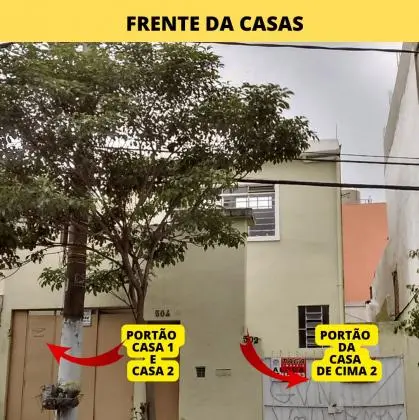 Vende-se 3 casas juntas - próximo metrô em SP