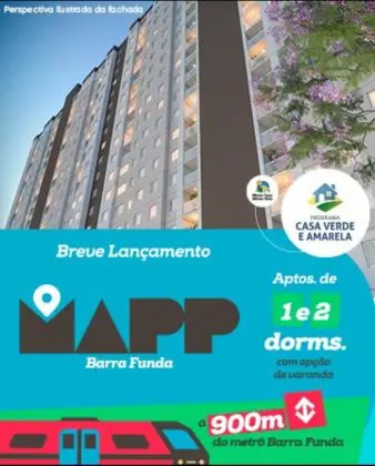 Apartamento na Barra Funda