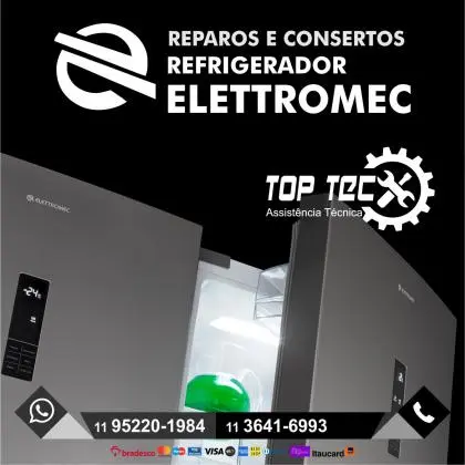 Defeito em seu refrigerador da marca Elettromec