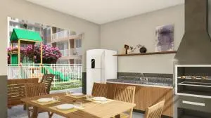 Apartamentos na planta 2 quartos em Valparaíso, Recanto ou Samambaia
