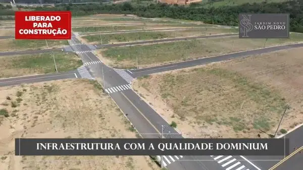 TERRENOS A VENDA PRONTOS PARA CONSTRUIR NO INTERIOR JARDIM NOVO SÃO PEDRO