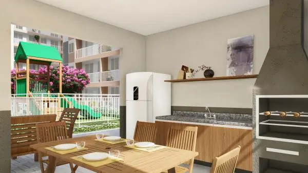 Apartamentos na planta 2 quartos em Valparaíso, Recanto ou Samambaia