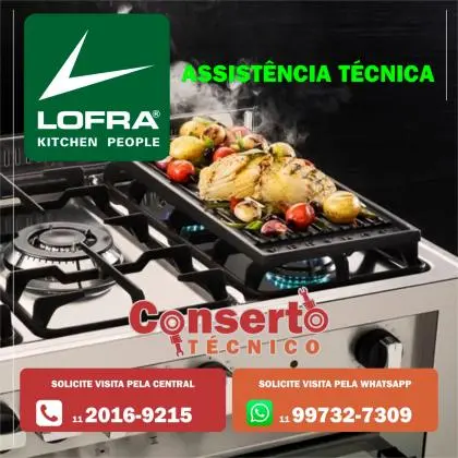 Reparos para fogão e cooktop