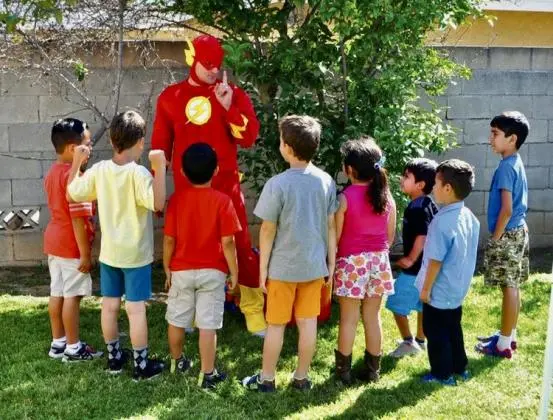 SUPER HERÓIS animação de festas