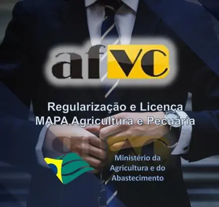 Licença junto ao MAPA Ministério da Agricultura, Pecuária e Abastecimento