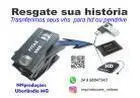 Transferimos seus vhs, dvd, cd, fita k7, super 8 para pendrive, hd, ou nuvem