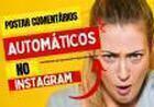 Programa Robô para Enviar comentários automáticos para postagens no Instagram