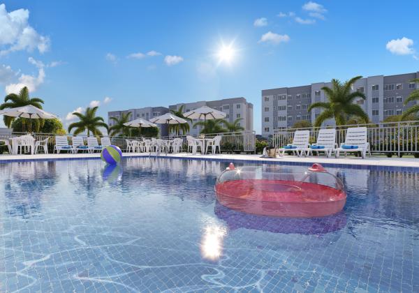Apartamento com 2 quartos e opção de Garden em Guaratiba RJ