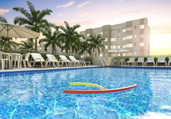Apartamento com dois quartos e opção de Garden em localização privilegiada de Realengo