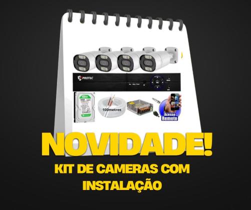 cameras de alta resolução para segurança