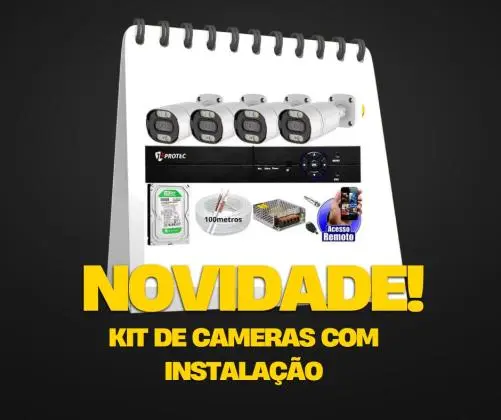 cameras de alta resolução para segurança