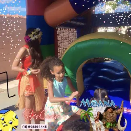 Moana animação e recreação infantil shows e personagens
