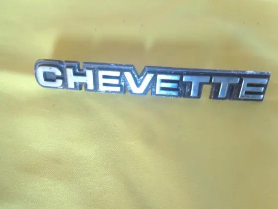 Emblema de metal do Chevett Original GM
